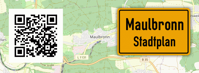 Stadtplan Maulbronn
