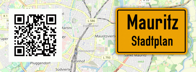 Stadtplan Mauritz