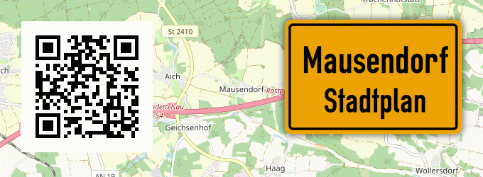 Stadtplan Mausendorf
