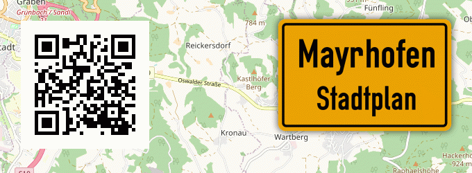 Stadtplan Mayrhofen