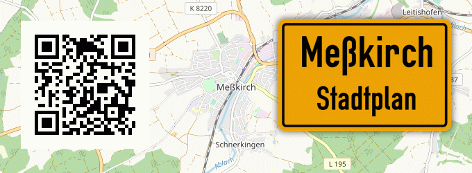 Stadtplan Meßkirch