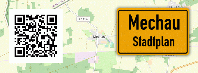 Stadtplan Mechau