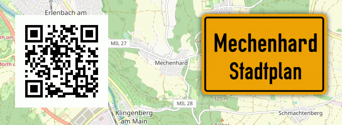 Stadtplan Mechenhard