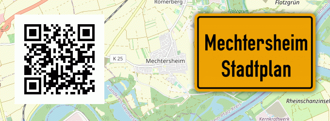 Stadtplan Mechtersheim