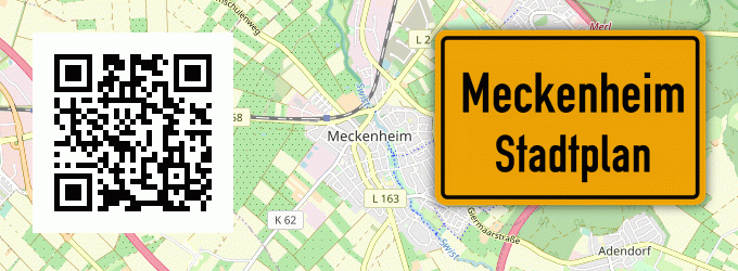 Stadtplan Meckenheim