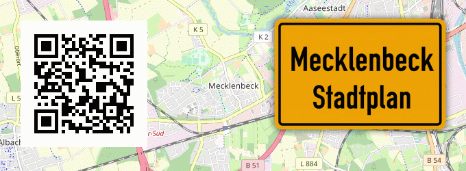 Stadtplan Mecklenbeck