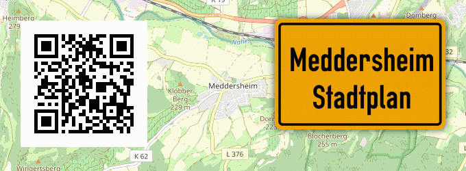 Stadtplan Meddersheim