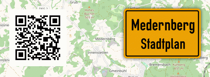 Stadtplan Medernberg