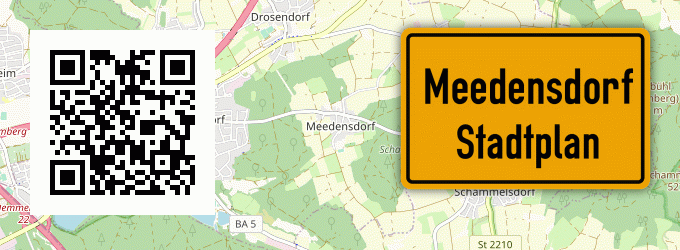 Stadtplan Meedensdorf