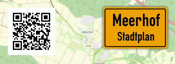 Stadtplan Meerhof