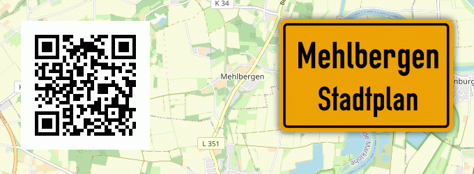 Stadtplan Mehlbergen