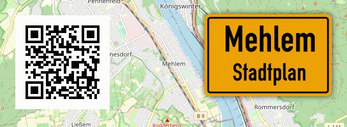 Stadtplan Mehlem