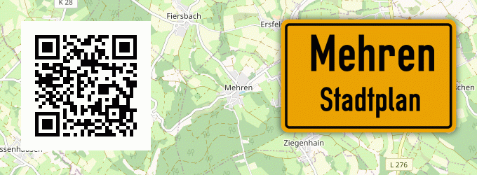 Stadtplan Mehren, Westerwald