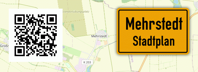 Stadtplan Mehrstedt