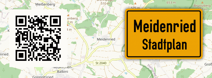 Stadtplan Meidenried
