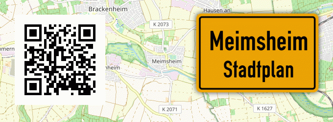 Stadtplan Meimsheim