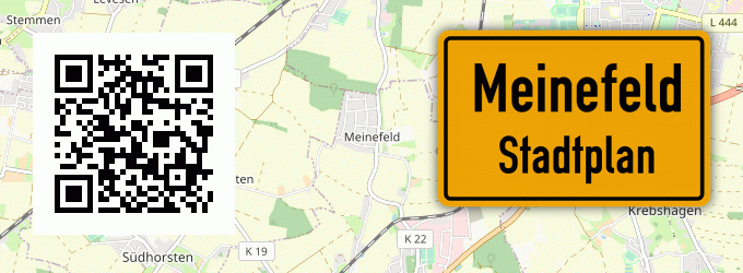 Stadtplan Meinefeld