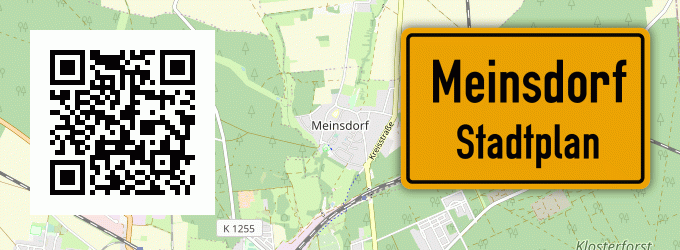 Stadtplan Meinsdorf