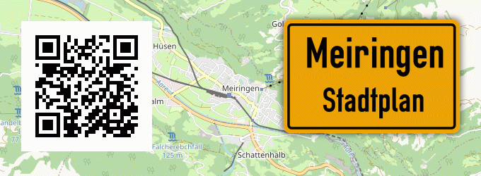 Stadtplan Meiringen