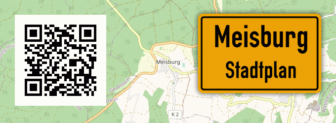Stadtplan Meisburg
