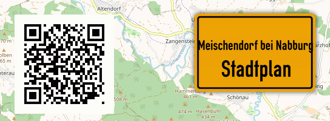 Stadtplan Meischendorf bei Nabburg