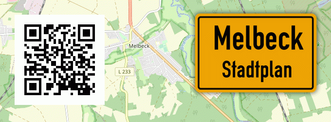 Stadtplan Melbeck