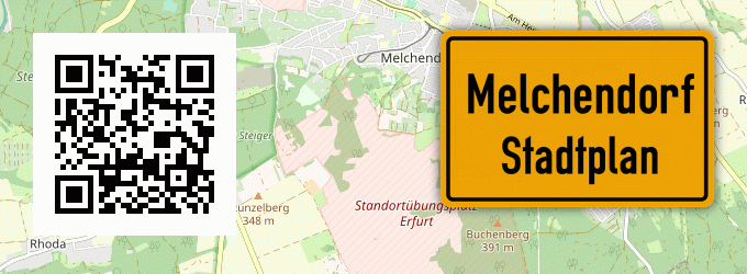 Stadtplan Melchendorf