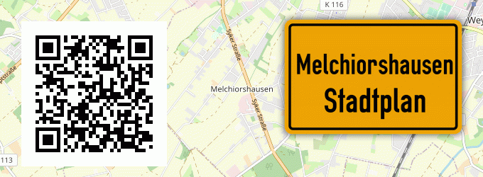 Stadtplan Melchiorshausen