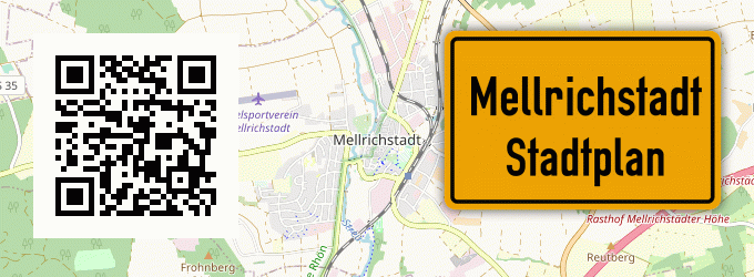 Stadtplan Mellrichstadt