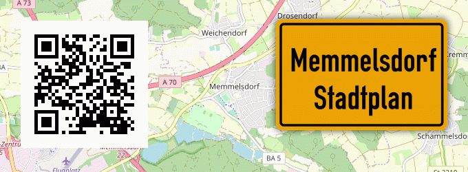 Stadtplan Memmelsdorf
