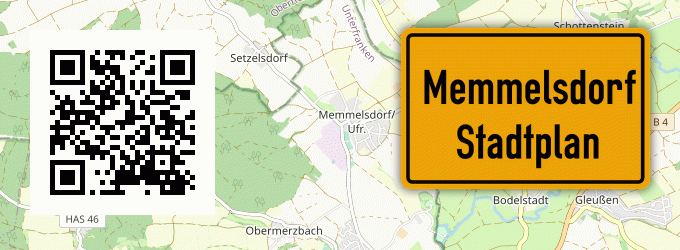 Stadtplan Memmelsdorf