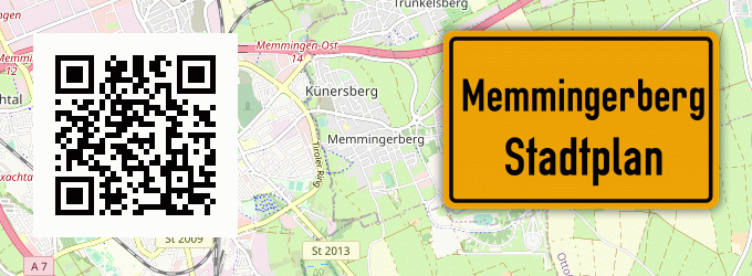 Stadtplan Memmingerberg