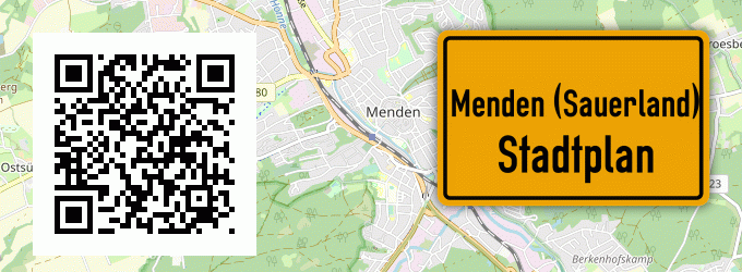Stadtplan Menden (Sauerland)