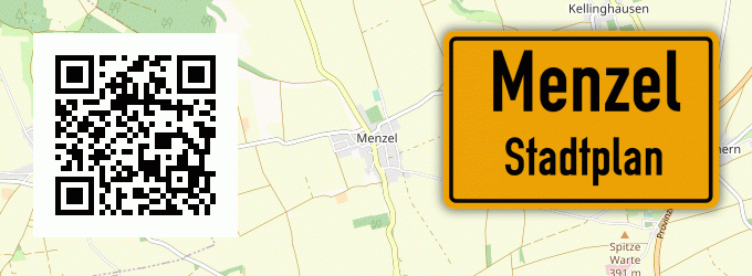 Stadtplan Menzel