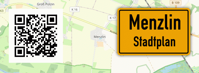 Stadtplan Menzlin