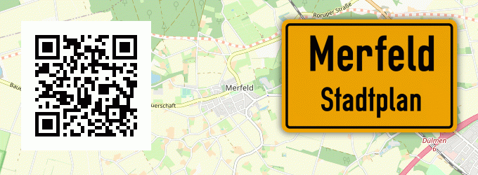 Stadtplan Merfeld