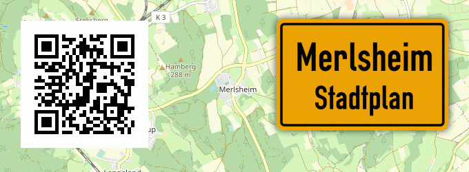Stadtplan Merlsheim