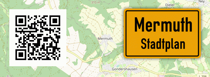 Stadtplan Mermuth