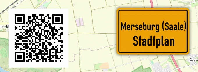 Stadtplan Merseburg (Saale)