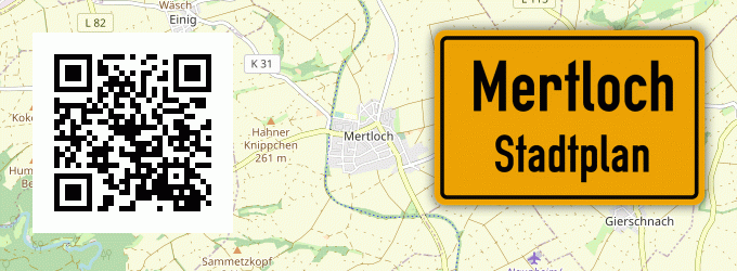 Stadtplan Mertloch