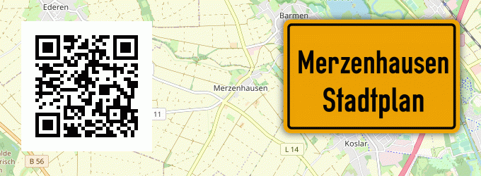 Stadtplan Merzenhausen
