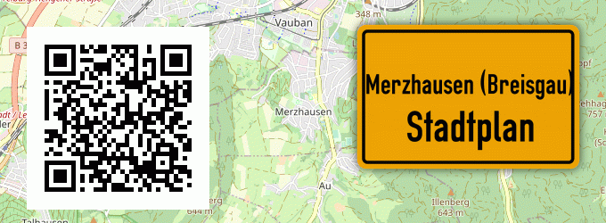 Stadtplan Merzhausen (Breisgau)