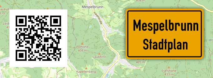 Stadtplan Mespelbrunn