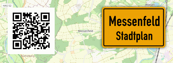 Stadtplan Messenfeld