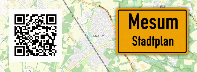 Stadtplan Mesum