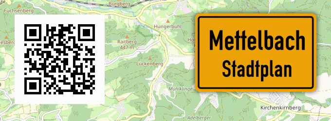 Stadtplan Mettelbach