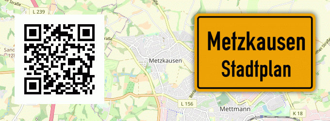 Stadtplan Metzkausen