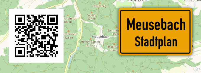 Stadtplan Meusebach