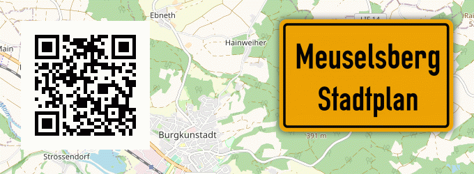 Stadtplan Meuselsberg