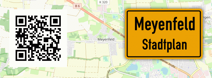 Stadtplan Meyenfeld